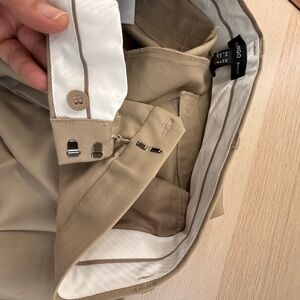 Mango Basics Tan Trousers